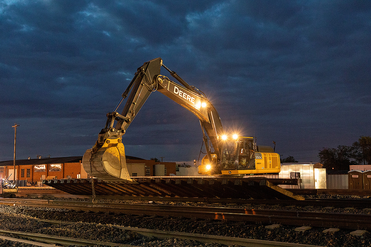 Work on the project to add a fourth main line through Amarillo was completed in September 2018.