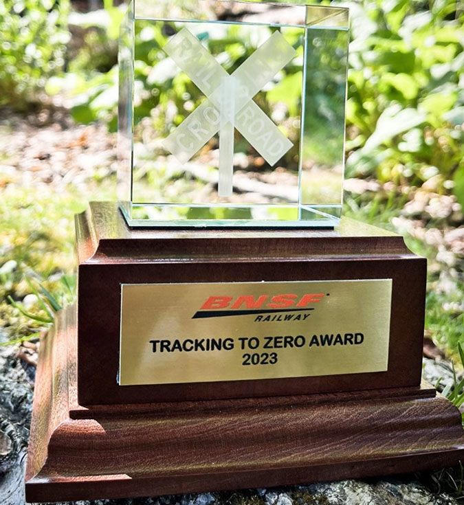 Tracking to Zero Award